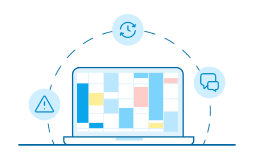 Data is uploaded to the server in real-time for analysis, monitoring, and communication.